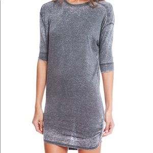 IRO Jeans GLORIA MIDI DRESS Sz. L - Grey